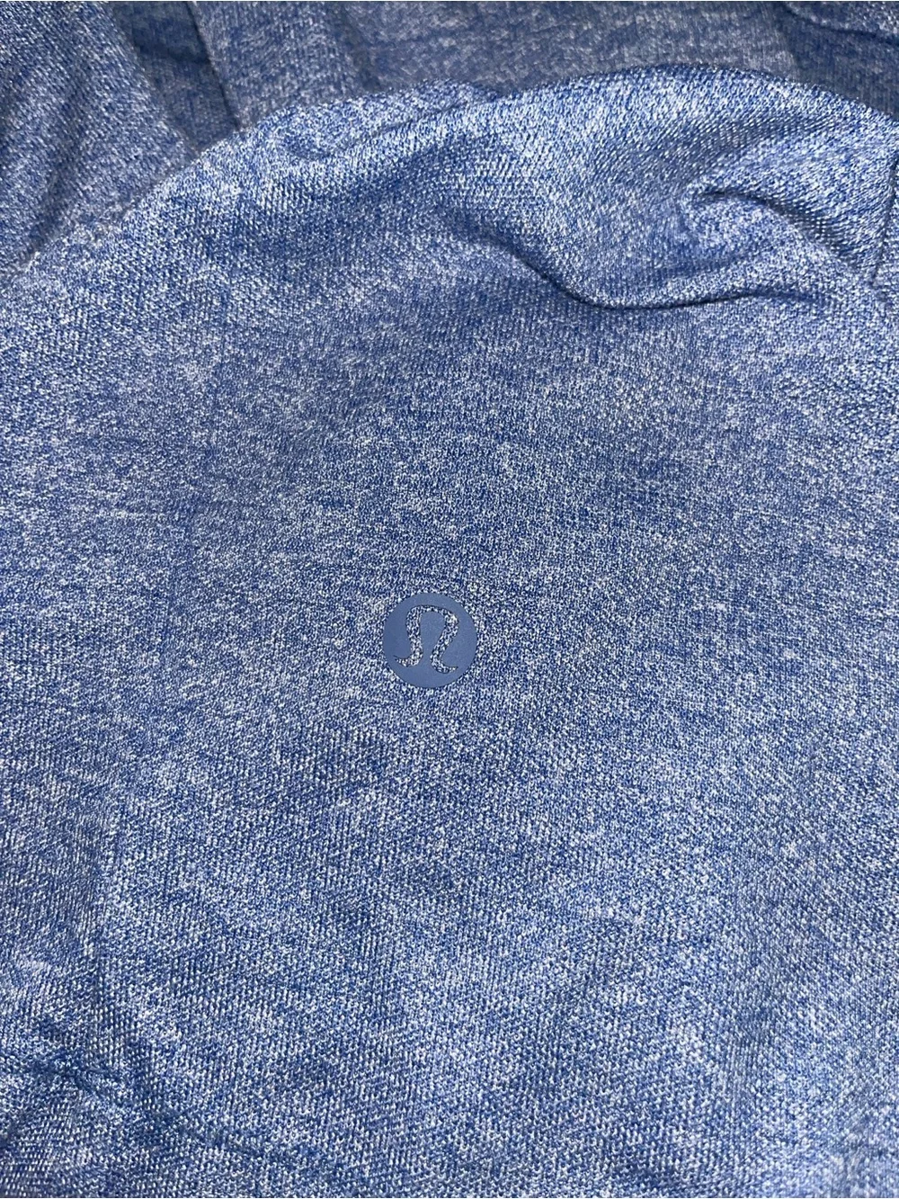 Lululemon Soft Jersey Short-Sleeve Polo Shirt in blue | size large - Picture 7 of 7